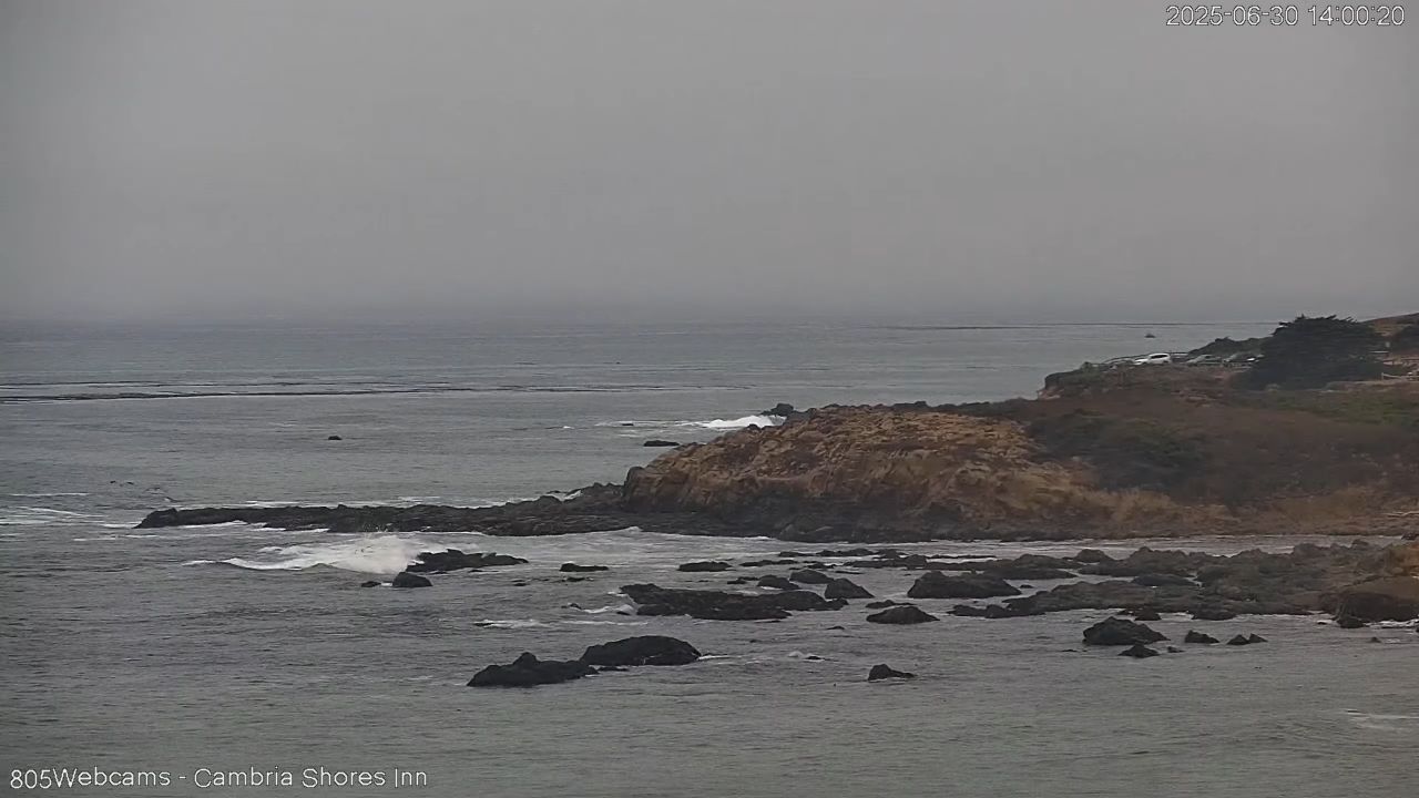 Moonstone Beach Webcam Cambria, CA | Live HD Video