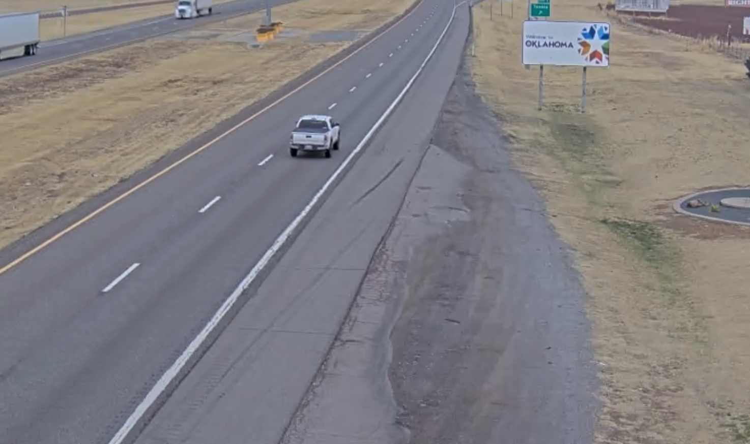 Welcome to Oklahoma Sign Live Webcam, I-40 Texola