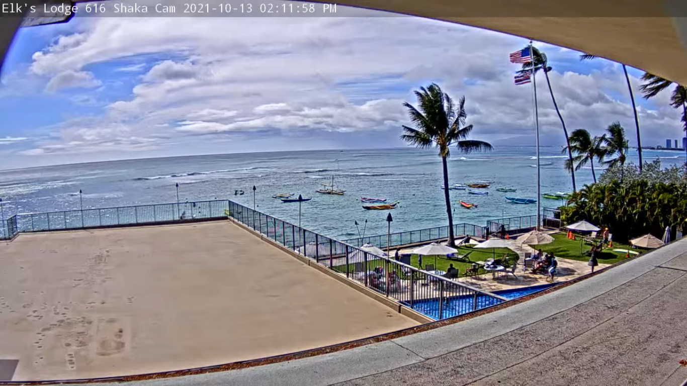 Honolulu & Oahu Live Webcams Live Beach Cam