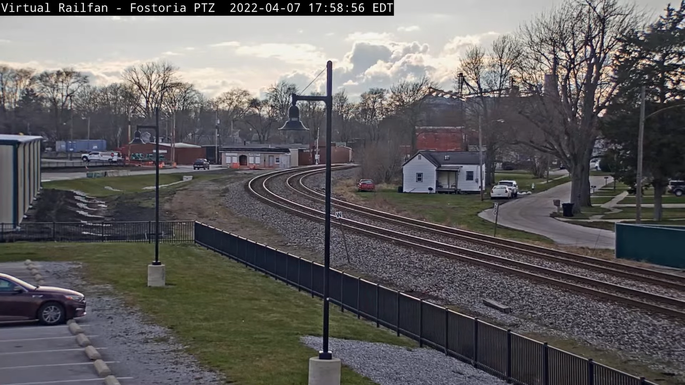Fostoria, Ohio Live Webcam | Virtual Railfan Video