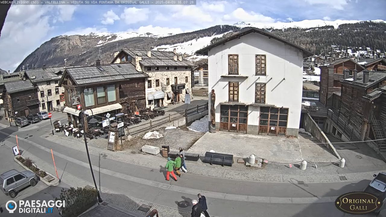 Live Webcam Livigno, Italy