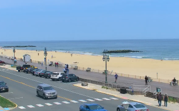 Belmar Beach Cam, New Jersey