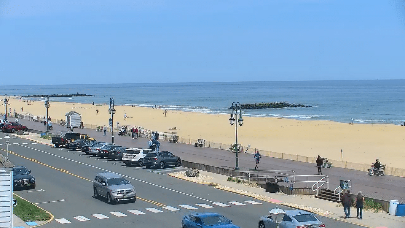 Belmar Beach Cam, New Jersey
