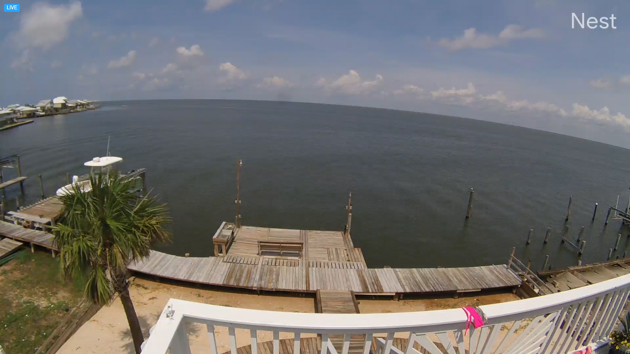 Sol Mate Beach House Live Webcam, Dauphin Island Alabama