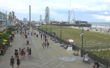 Seaside Heights Boardwalk, Nj Webcam