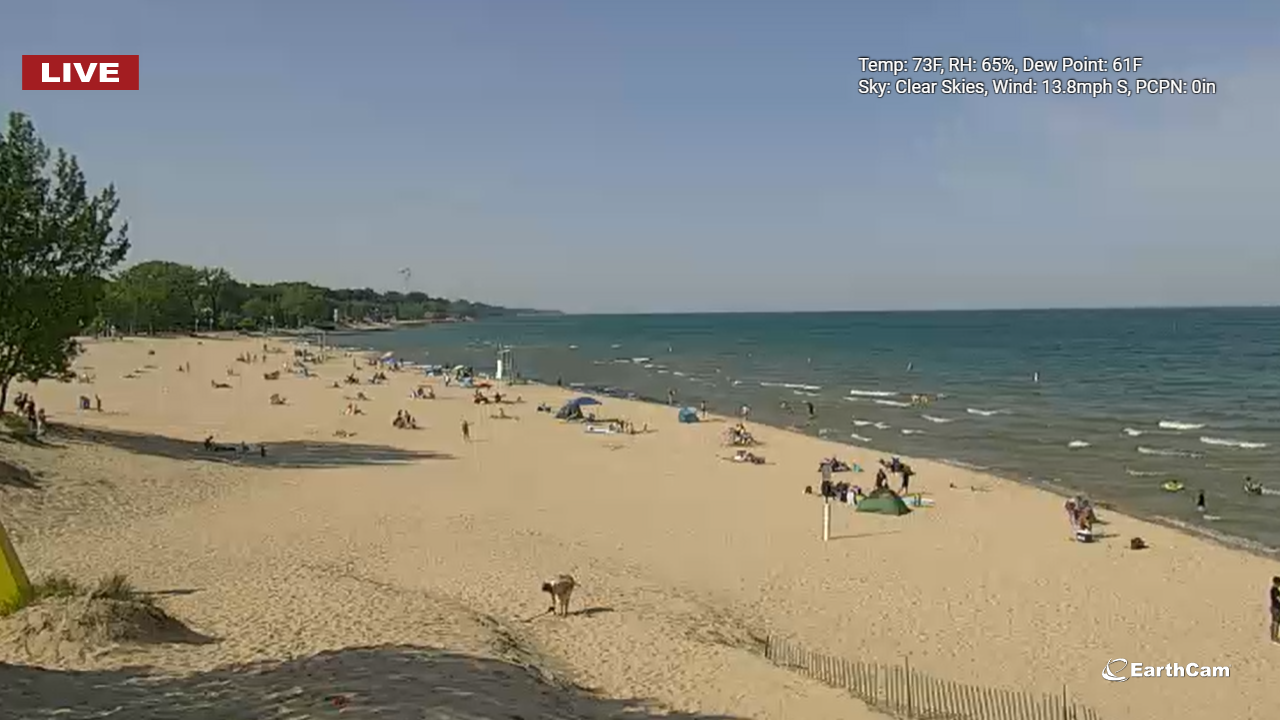 Silver Beach Webcam, Michigan | Live HD Video