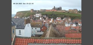 Whitby Webcam | Whitby Harbour, England | 199 Steps