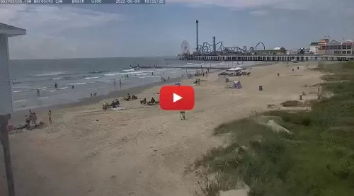 Galveston, Texas Live Beach Webcam From Murdoch's New