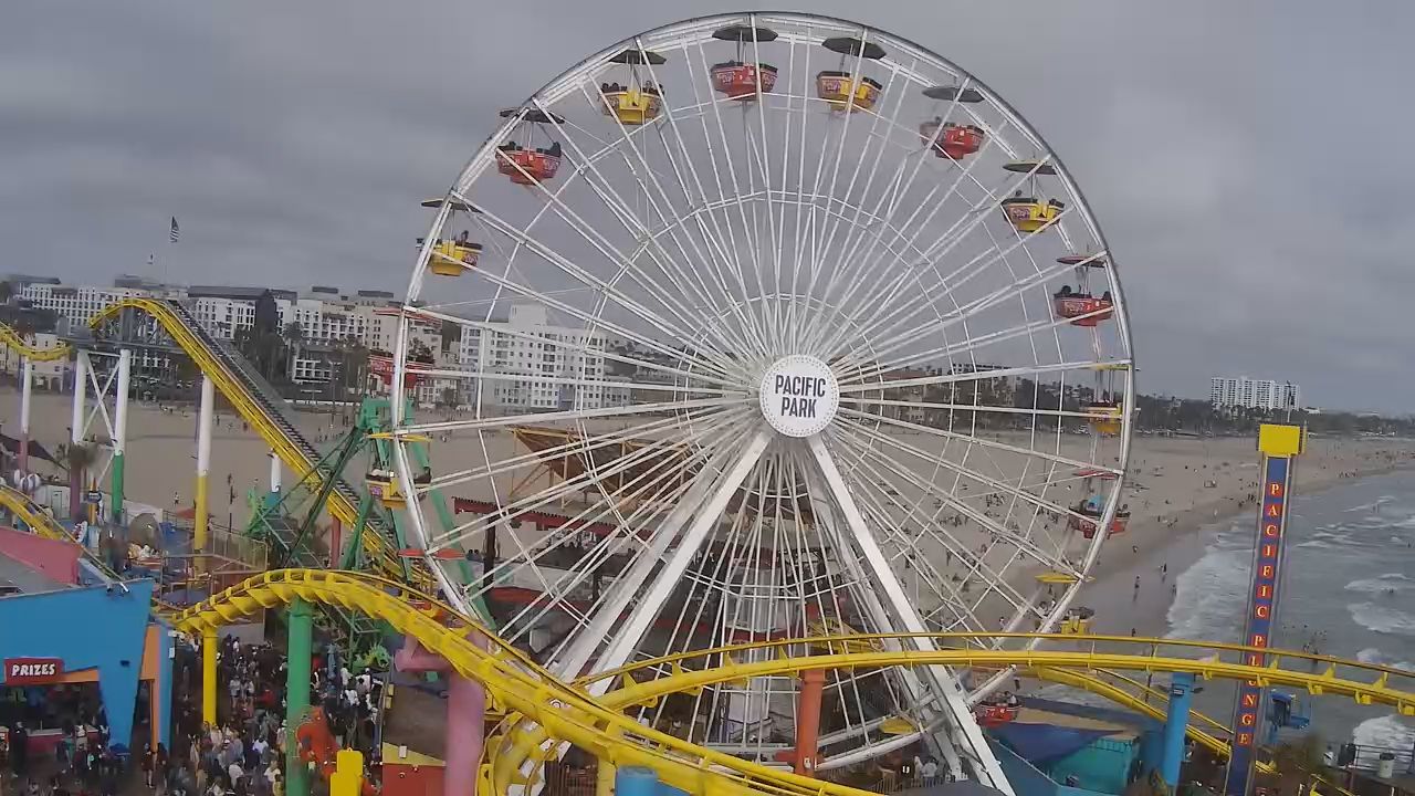 Pacific Park Wheel Webcam, Santa Monica