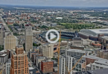 Comerica Park webcam New Downtown Detroit