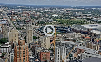 Comerica Park webcam New Downtown Detroit