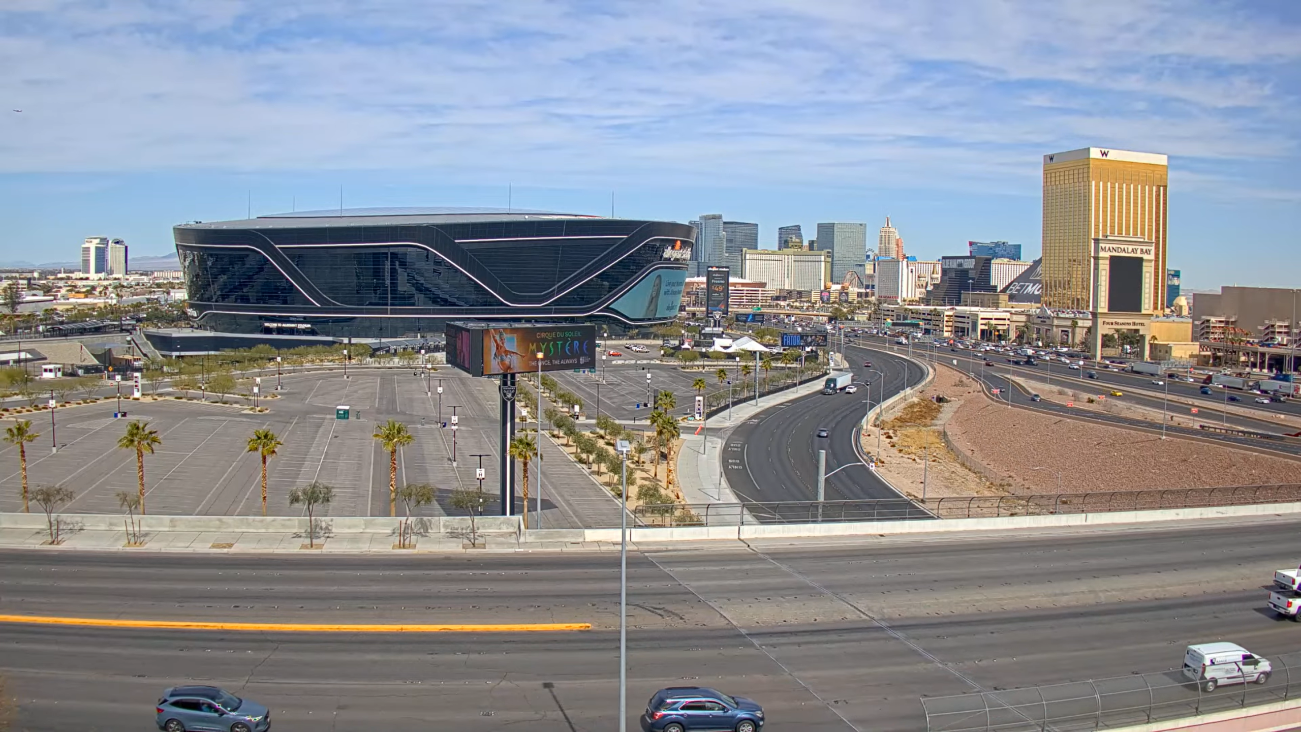 Allegiant Stadium Webcam Home of the Las Vegas Raiders