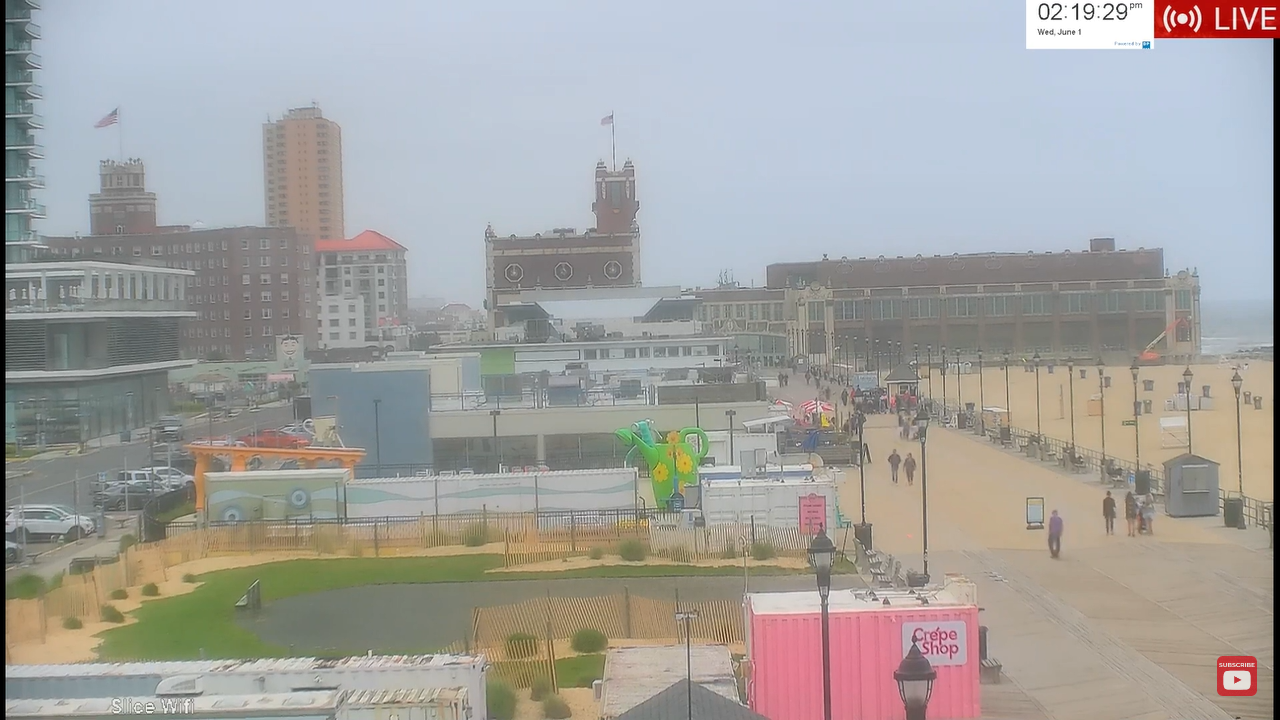 Ocean Grove Beach Webcam, NJ