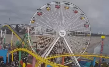 Pacific Park Wheel Webcam, Santa Monica