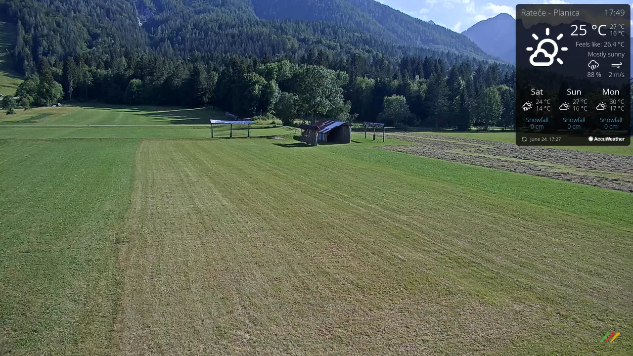 Webcam Kranjska Gora, Slovenia