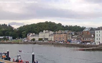 Oban Webcam, Cologin Farm Lodges