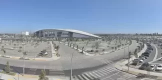 La Rams Stadium Webcam New Sofi Stadium