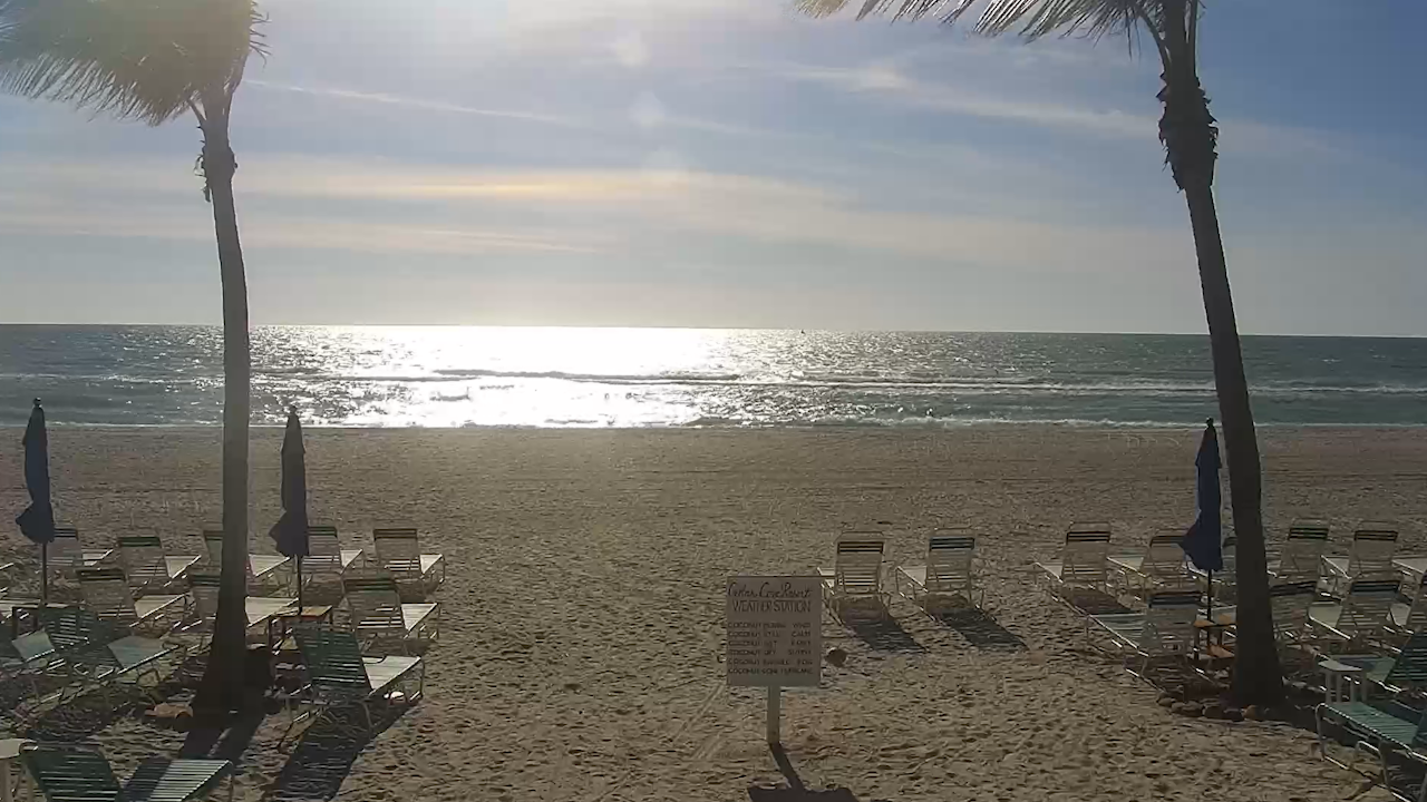Cedar Key Beach Oceanfront Cam Holmes Beach, FL