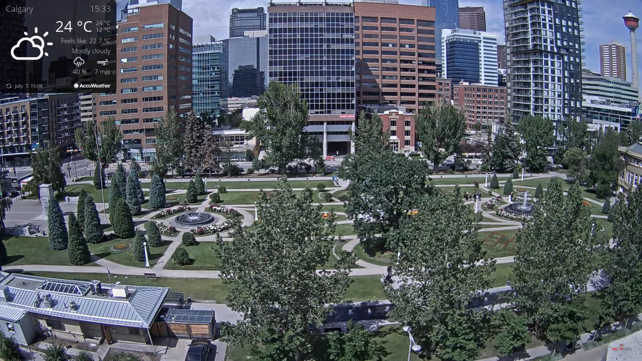 Calgary Webcam, Alberta – Live HD Video | Memorial Park