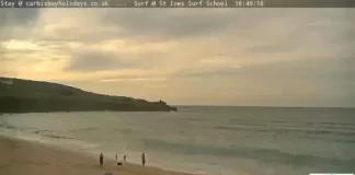 Porthmeor Webcam, Beach