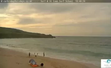 Porthmeor Webcam, Beach