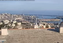 Webcam Genova, Port And City Center