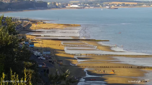 Shanklin Webcam | Beach & Promenade | Luccombe