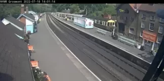 Grosmont Station Webcam, Whitby