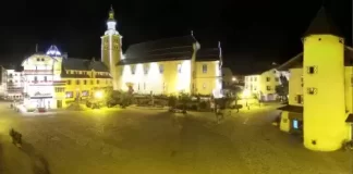 Webcam Megeve, Place Du Village