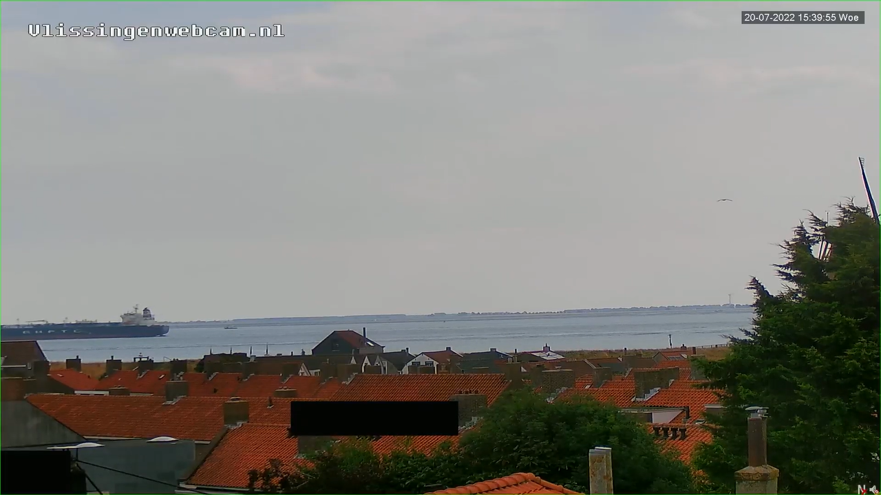 Webcam Vlissingen – Sheide River – Zeeland, Netherlands