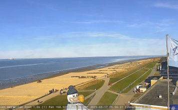 Webcam Cuxhaven - Wettercam - Kamp Hotel - Live Video