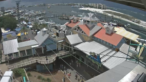 Destin Harbor Boardwalk - Emerald Green Webcam