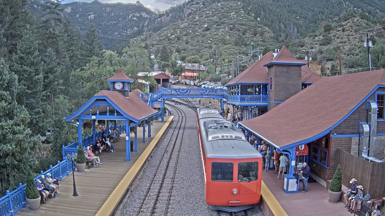 Pikes Peak Cog Railway Live Webcam