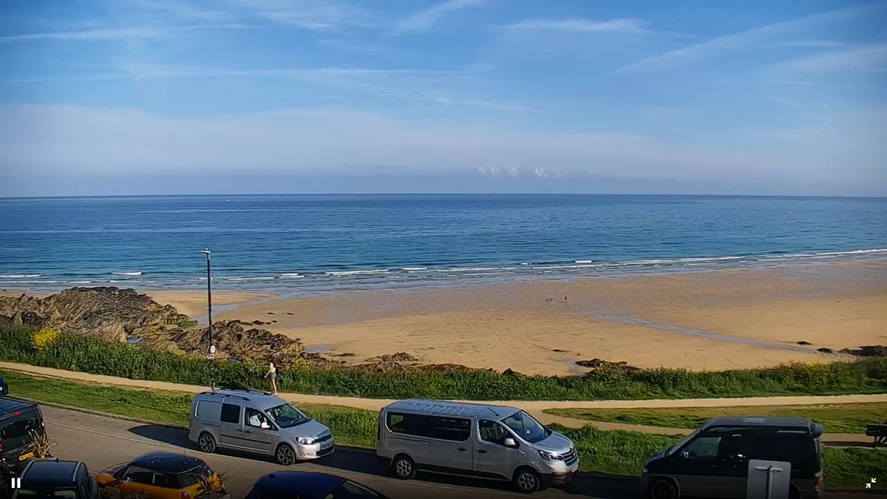 Fistral Beach Webcam – Newquay, England