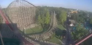 Mystic Timbers Webcam| Kings Island