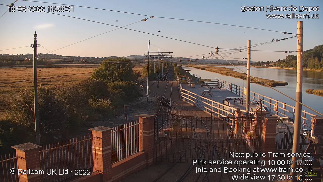Seaton Tramway Webcam | Devon, UK – Live HD Video