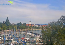 Webcam Friedrichshafen Promenade - Graf Zeppelin - Haus