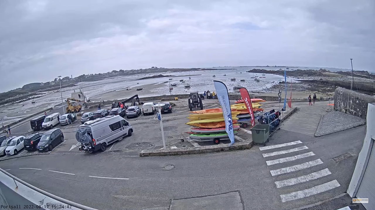 Webcam Portsall | Ploudalmézeau  – Brittany, France