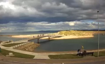 Lossiemouth East Beach Bridge Webcam