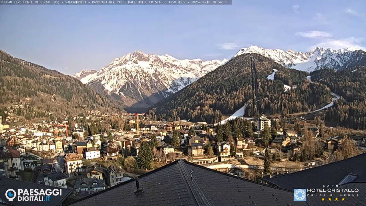 Webcam Ponte di Legno | Mount Adamello