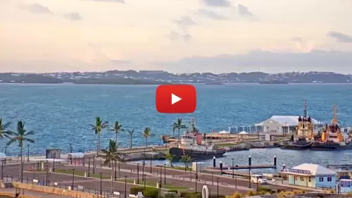 Port Of Bermuda Live Webcam | King's Wharf