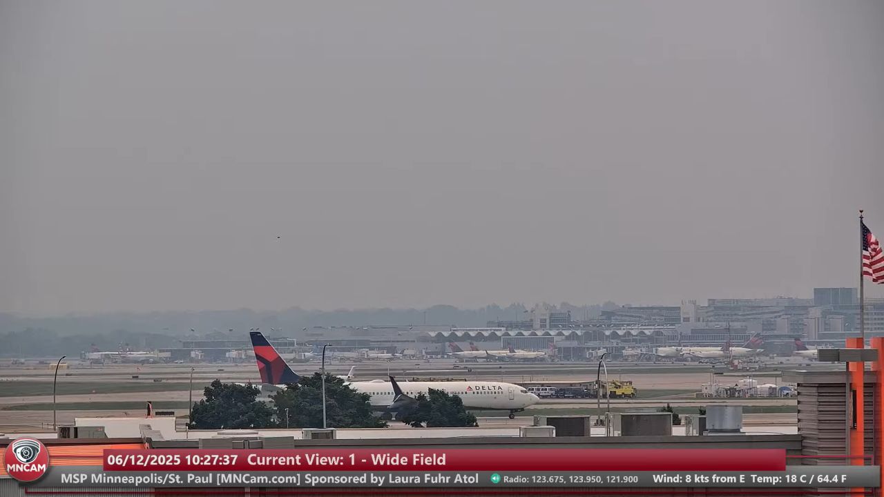 Minneapolis St Paul International Airport Live Webcam Video