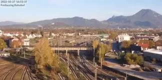 Bahnhof freilassing Webcam