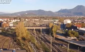 Bahnhof freilassing Webcam