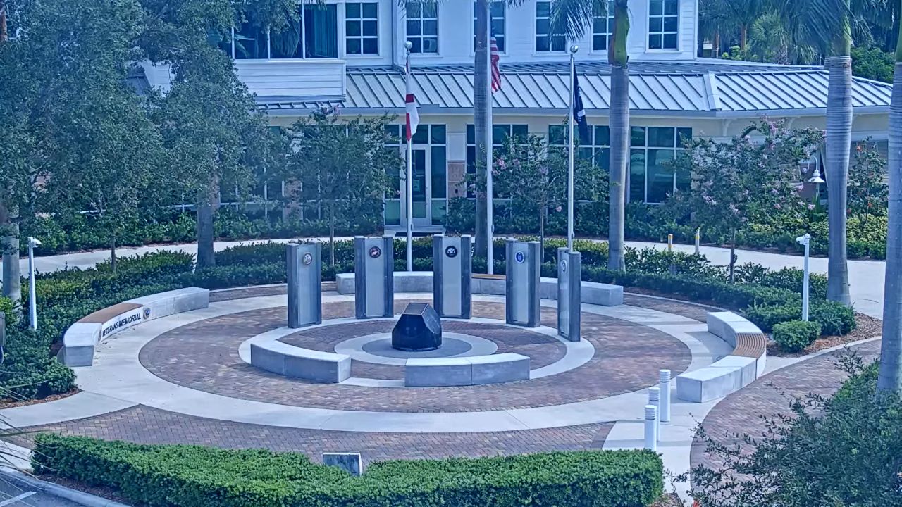Live Webcam Veterans Memorial – Jupiter, Florida