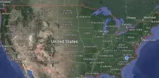 Map Of The United States Of America