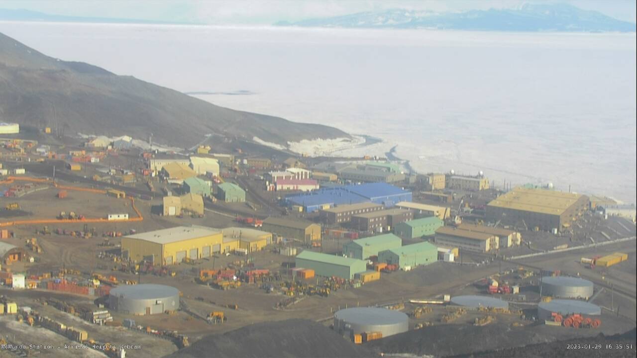 McMurdo Station Webcam – Antarctica – Live Video