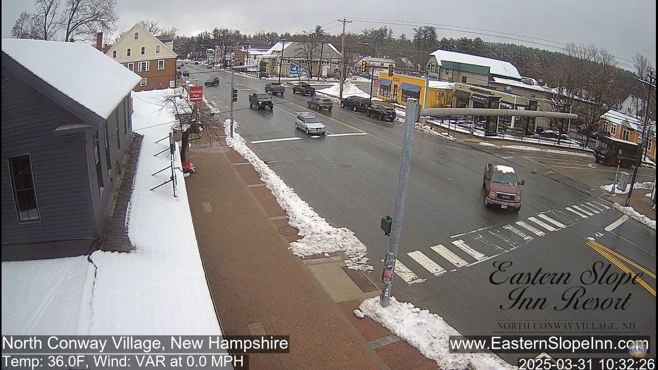 North Conway Webcam – Conway, NH – Real Time Live Video