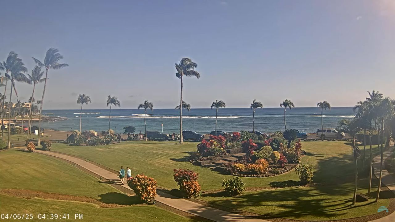 Webcams Kauai | HI – Lawai Beach Resort Beachfront Video