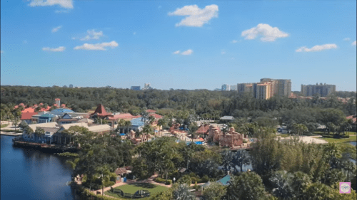 Map of Caribbean Beach Resort